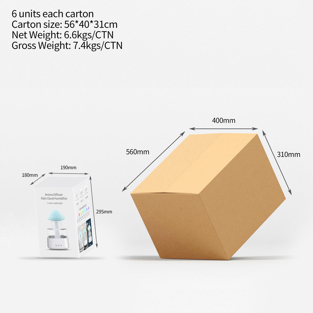 Mushroom Rain Humidifier by Ovascass