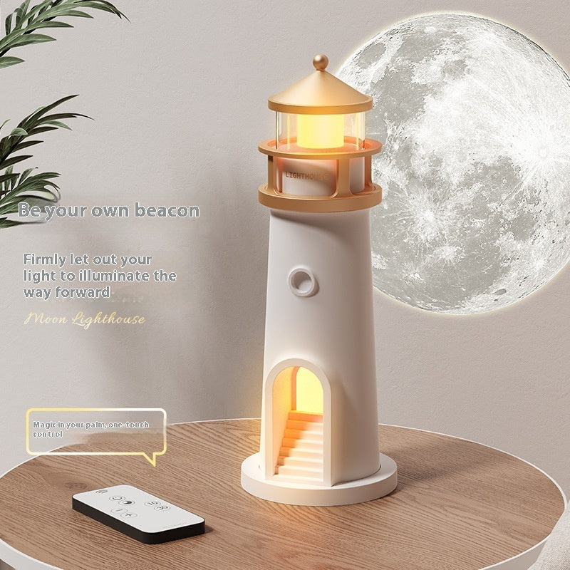 Moonlight lighthouse night light by Ovascasse