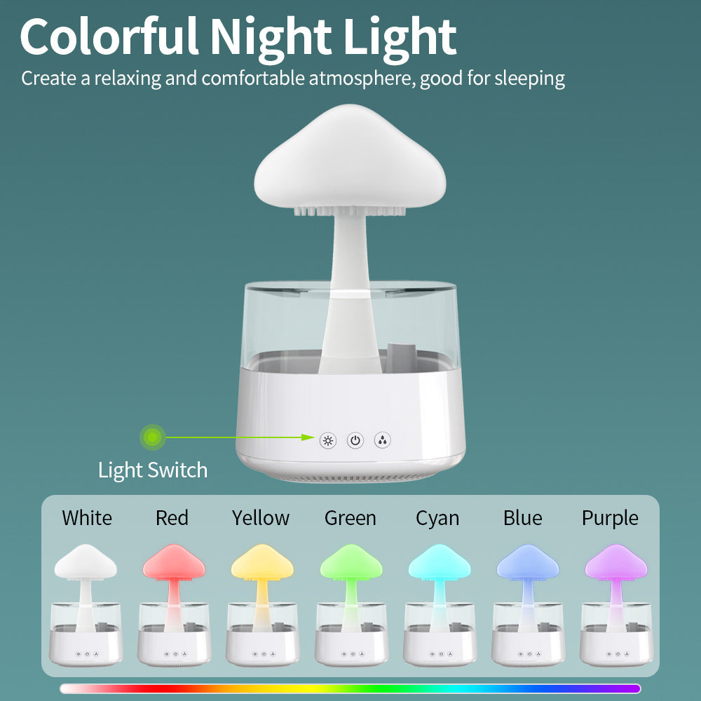 Mushroom Rain Humidifier by Ovascass