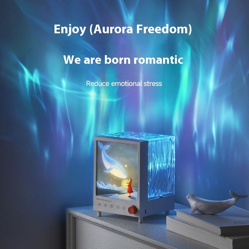 Aurora Box Projector Night Light By Ovascass