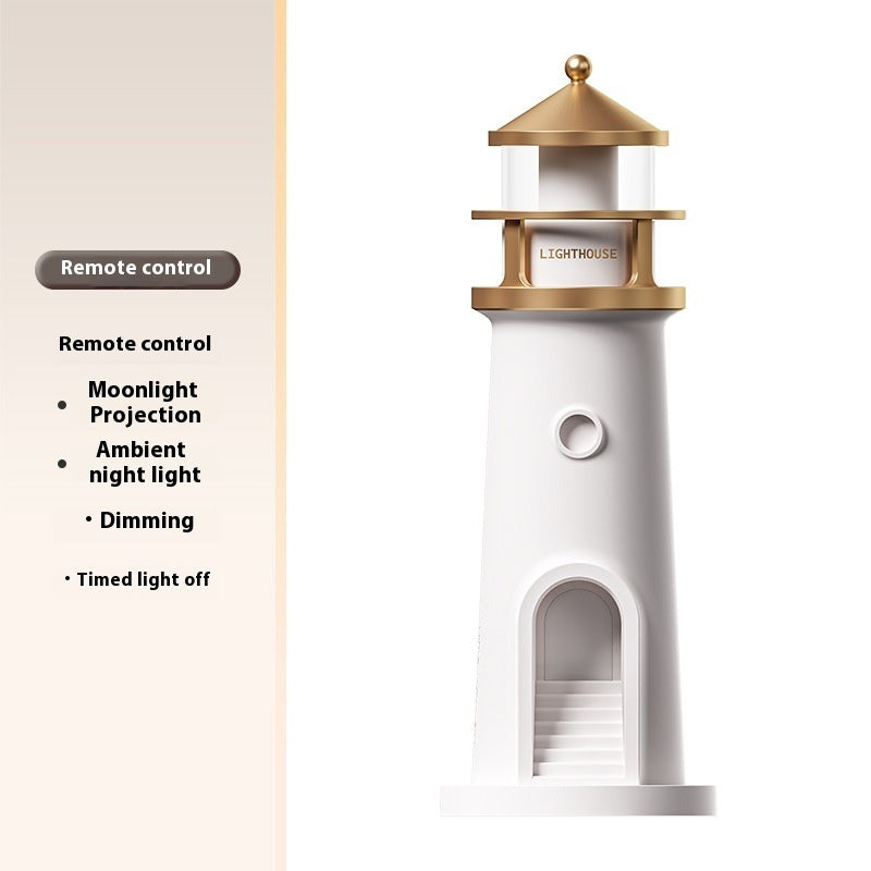 Moonlight lighthouse night light by Ovascasse