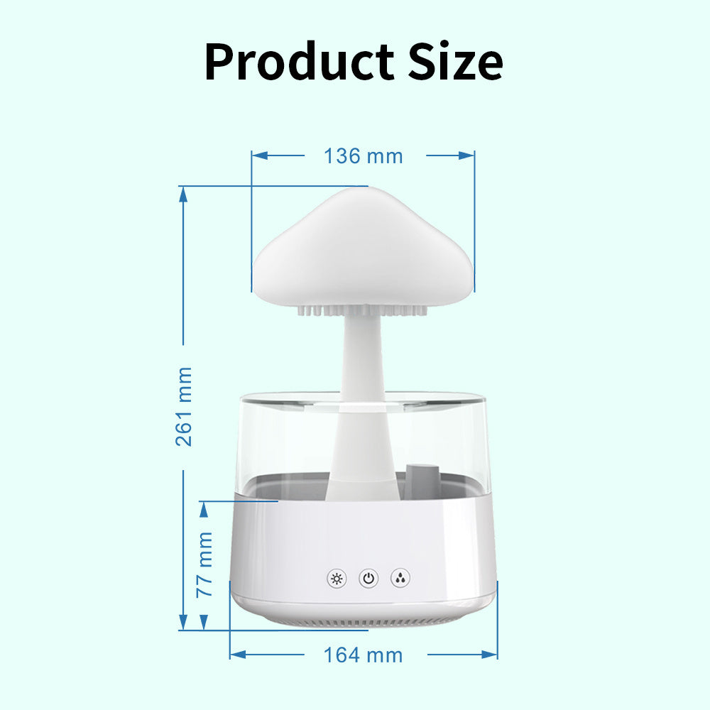 Mushroom Rain Humidifier by Ovascass