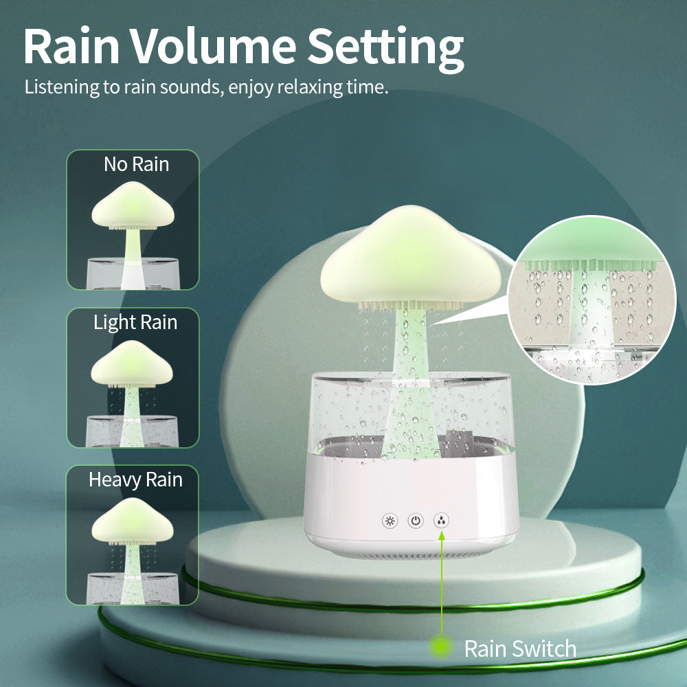 Mushroom Rain Humidifier by Ovascass