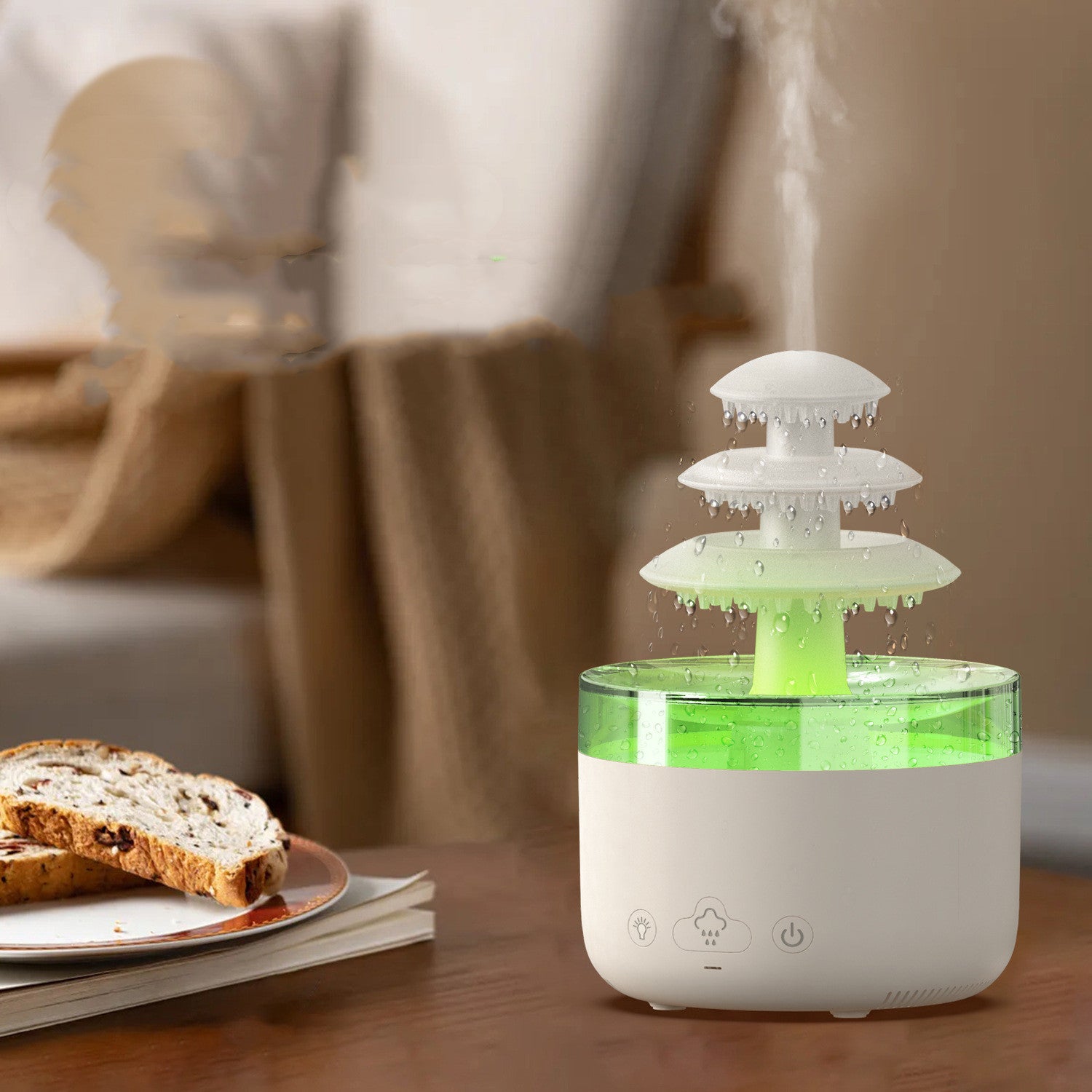 Cloud Rain Air Humidifier By Ovasscas
