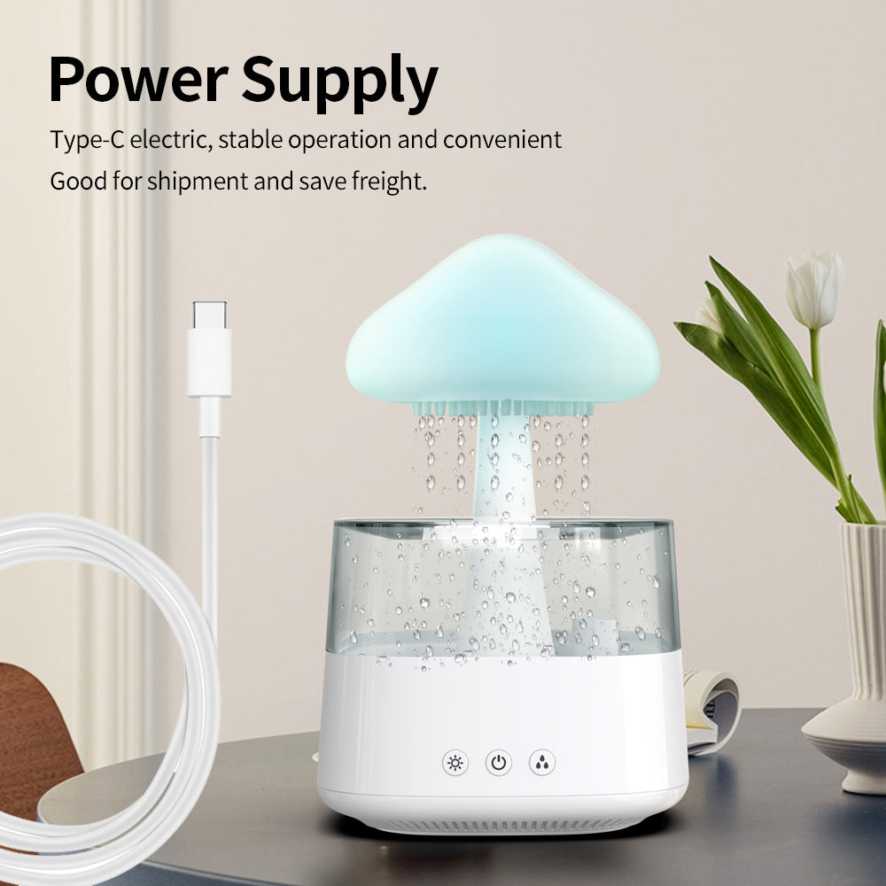 Mushroom Rain Humidifier by Ovascass