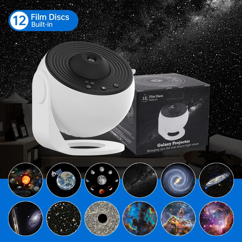 Night Light Galaxy Projector Starry Sky By Ovascass