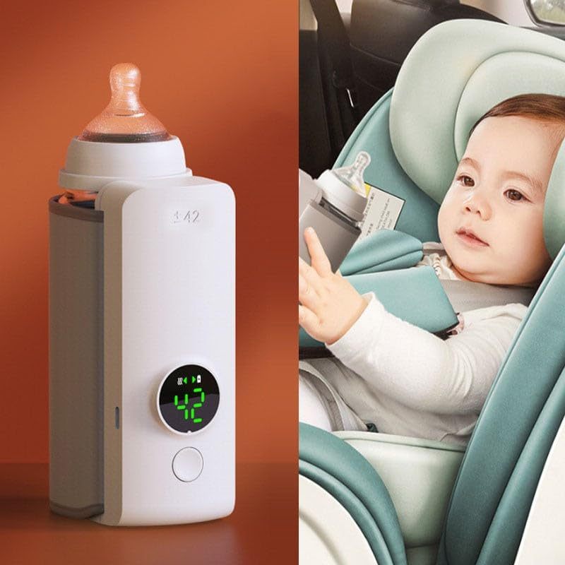 Portable Wireless Rechargeable Baby Bottle Warmer By Ovascass