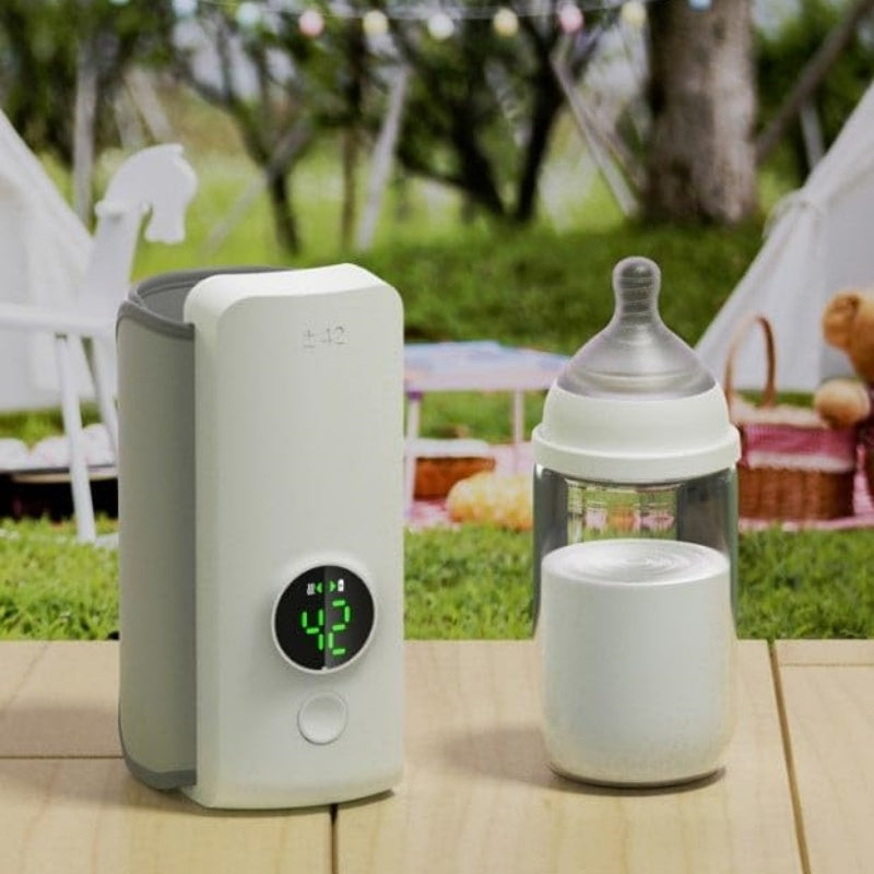 Portable Wireless Rechargeable Baby Bottle Warmer By Ovascass