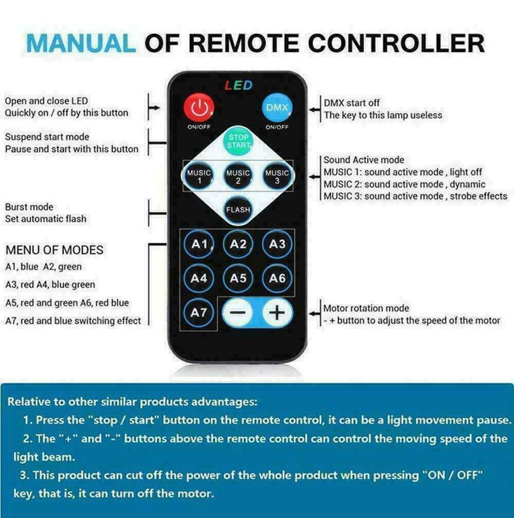 Disco Party Lights Strobe LED by Ovascass
