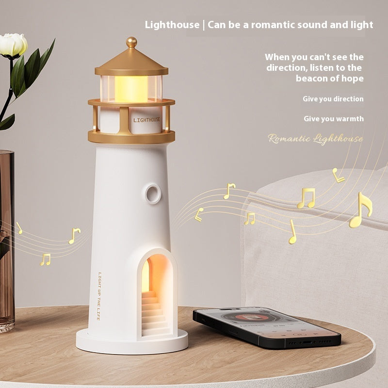 Moonlight lighthouse night light by Ovascasse